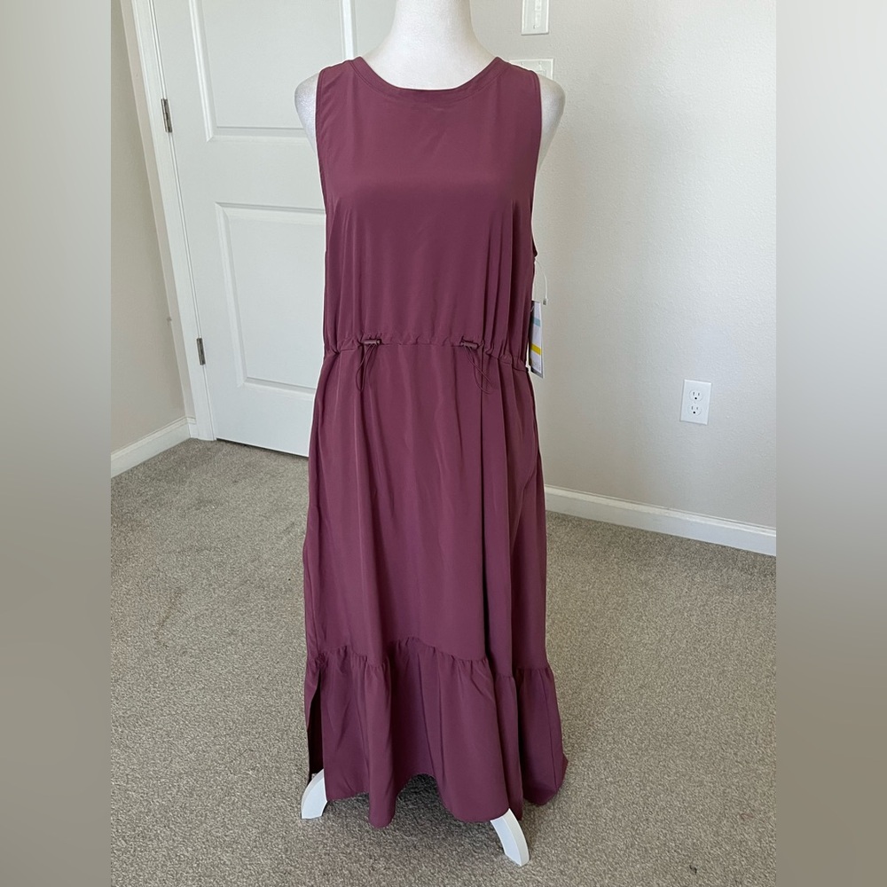 NWOT Zella Purple Sleeveless Dress Size Large